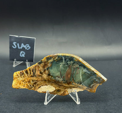 Morrisonite Jasper slab (Unpolished)