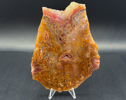 Turkish Agate with Amethyst and Quartz Crystals (Unpolished Slabs)