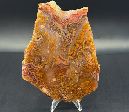 Turkish Agate with Amethyst and Quartz Crystals (Unpolished Slabs)