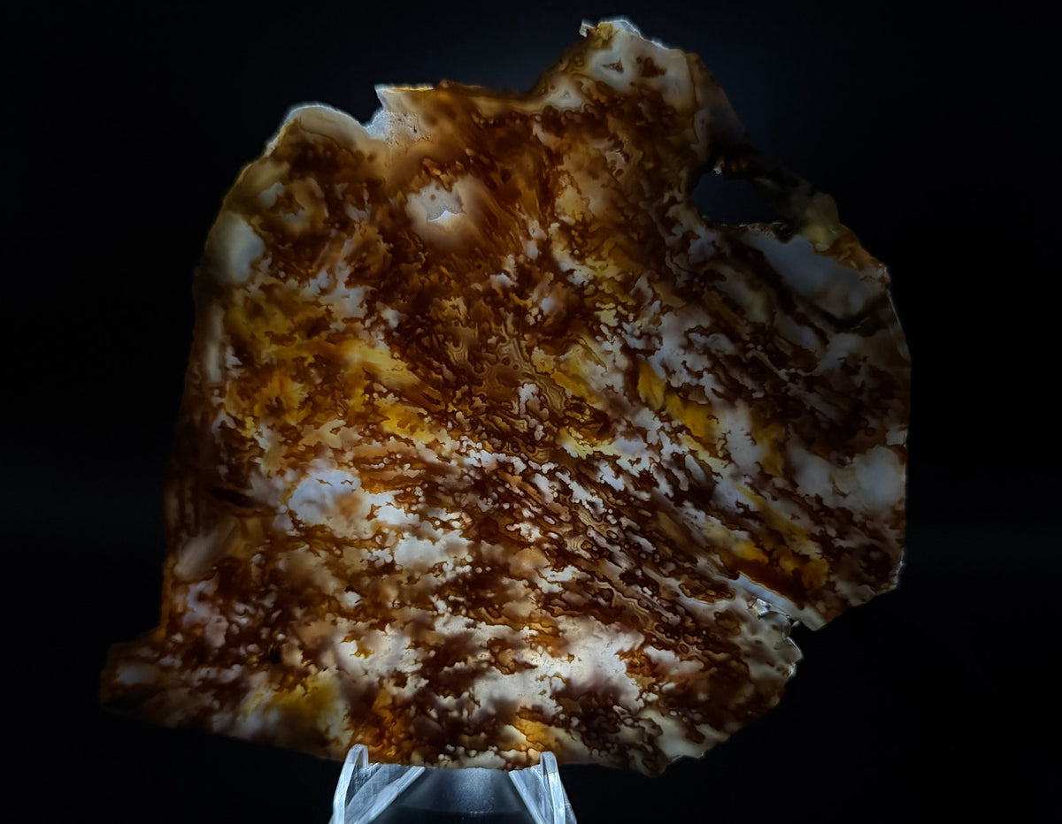 Bull Canyon Tube/Moss Agate (Unpolished)