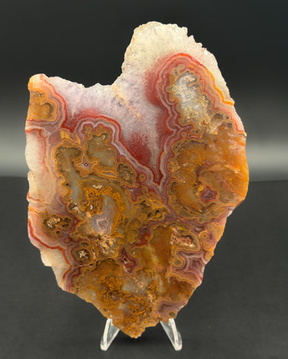 Turkish Agate with Amethyst and Quartz Crystals (Unpolished Slabs)