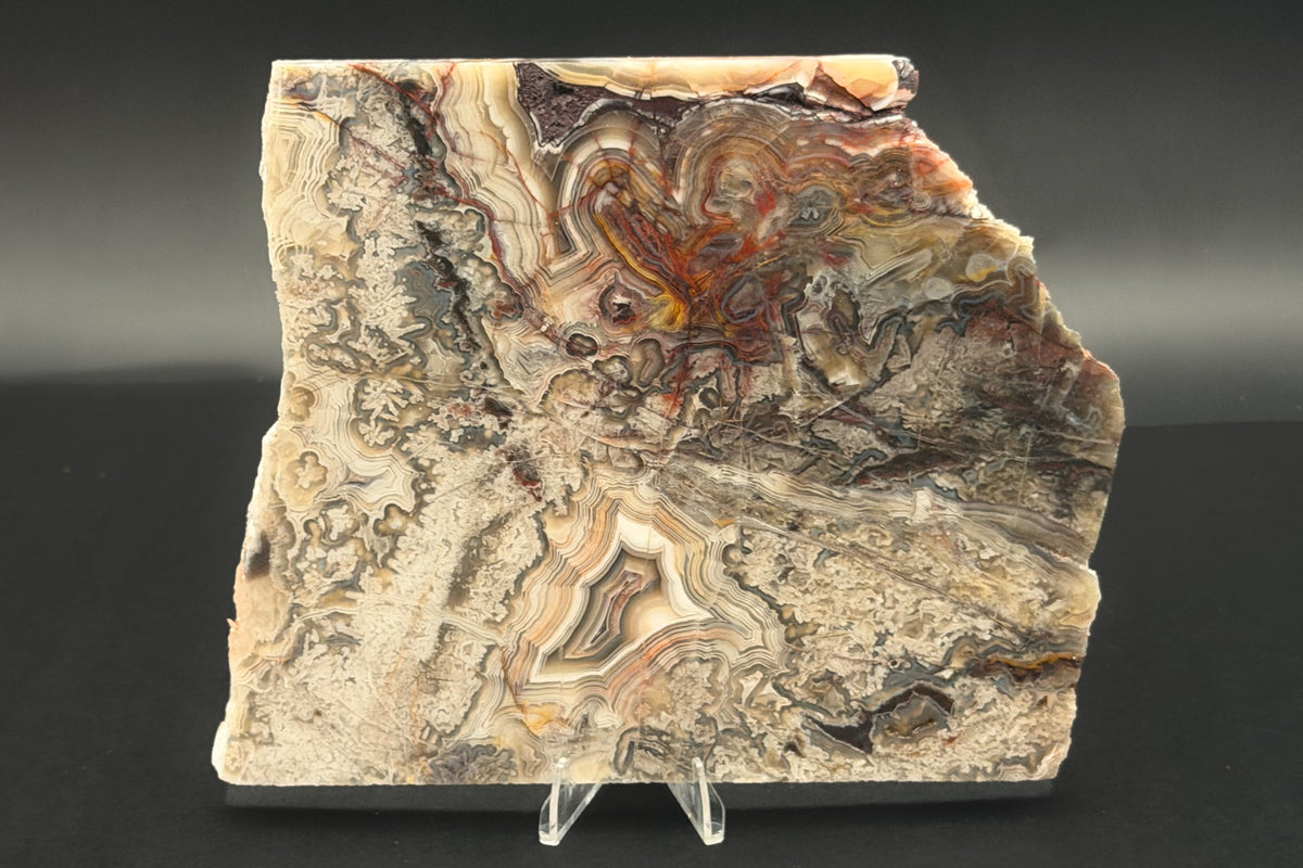 Candle Lace Agate (Unpolished)