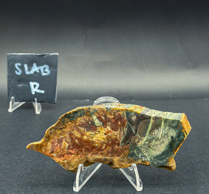 Morrisonite Jasper slab (Unpolished)