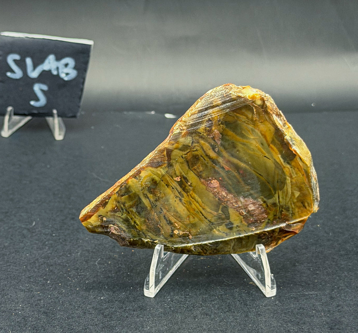 Morrisonite Jasper slab (Unpolished)