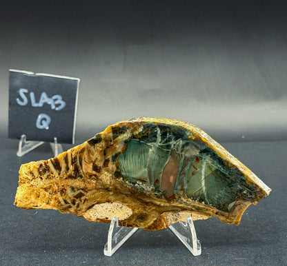 Morrisonite Jasper slab (Unpolished)