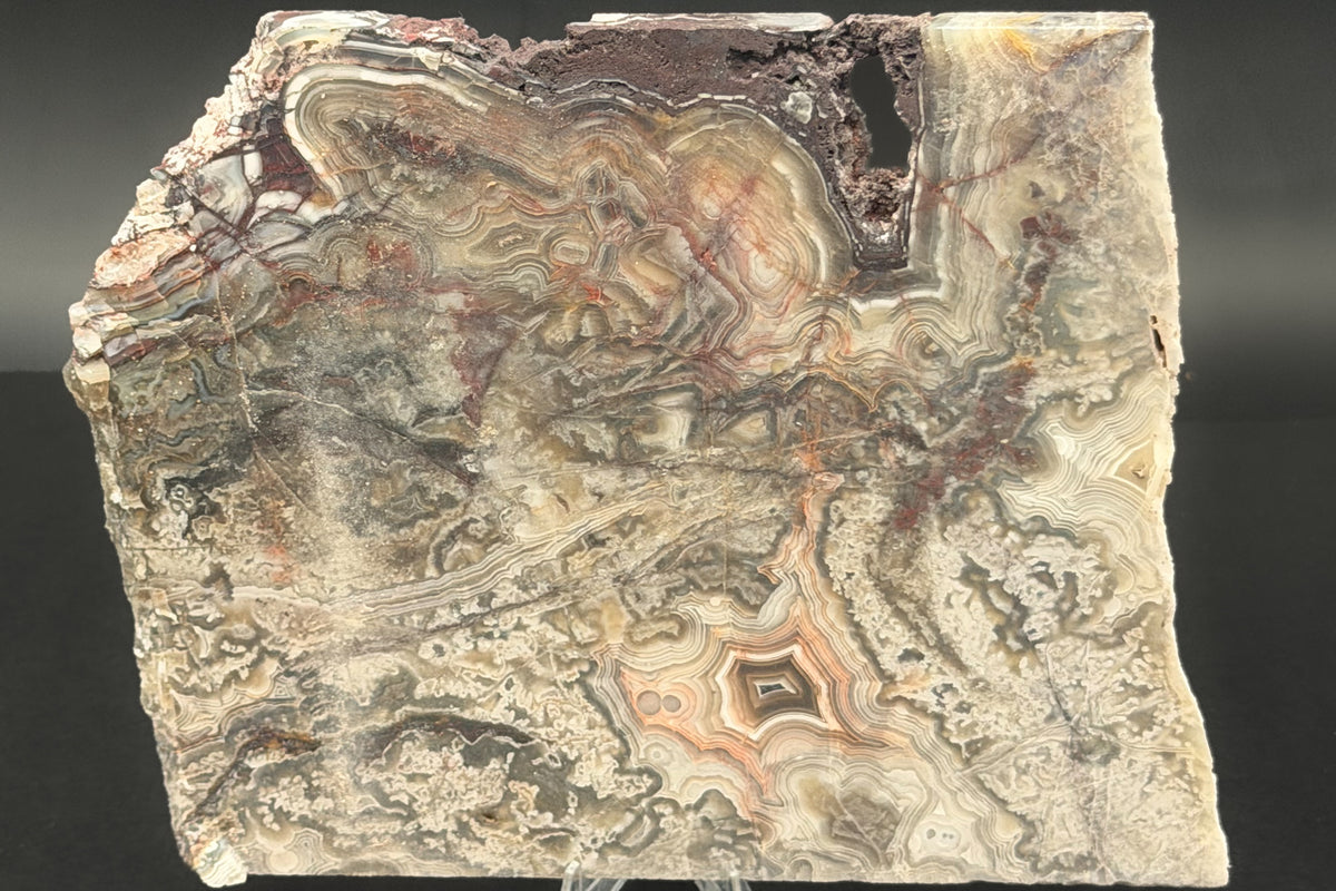 Candle Lace Agate (Unpolished)