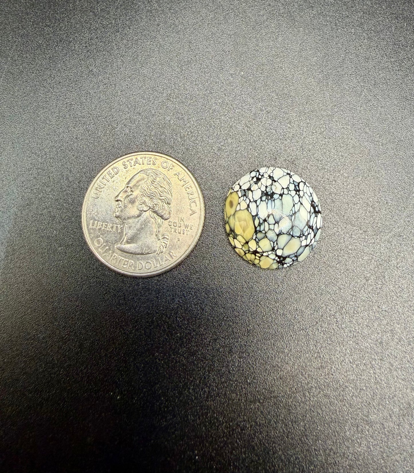 Dark Moon Hubei Turquoise (Hotsonite) Cabochons