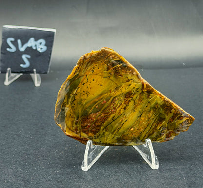 Morrisonite Jasper slab (Unpolished)
