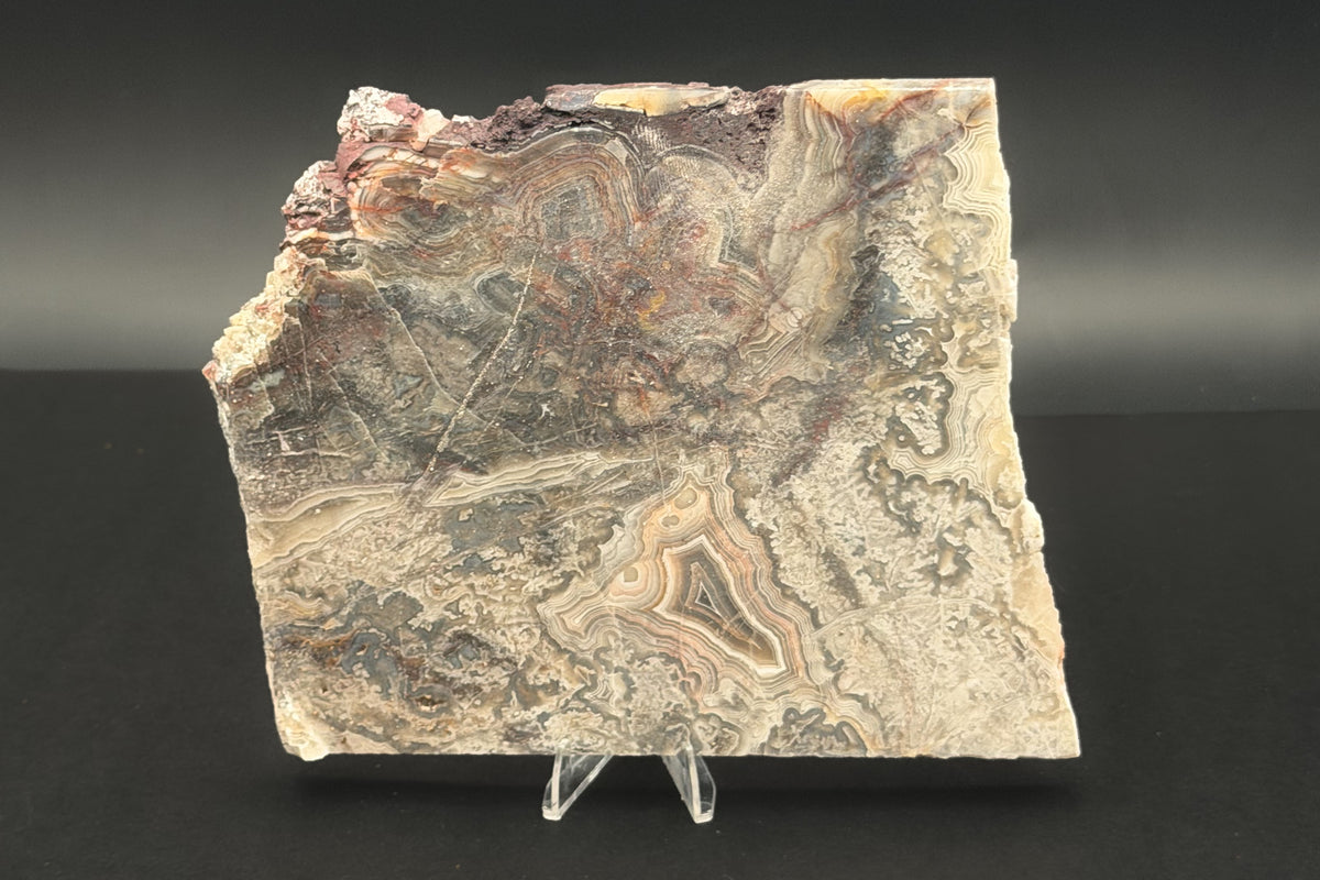Candle Lace Agate (Unpolished)