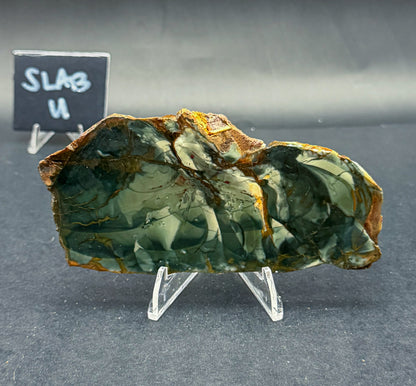 Morrisonite Jasper slab (Unpolished)