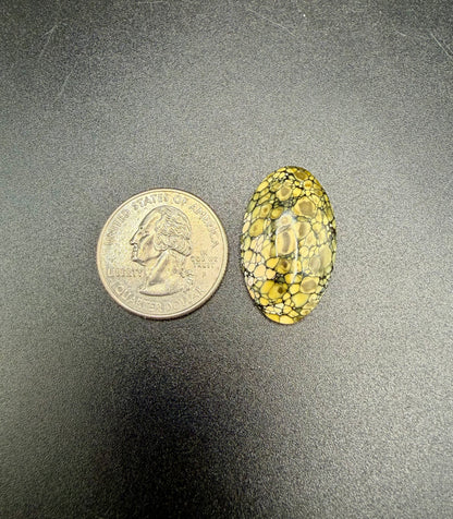 Dark Moon Hubei Turquoise (Hotsonite) Cabochons