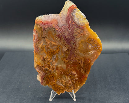 Turkish Agate with Amethyst and Quartz Crystals (Unpolished Slabs)