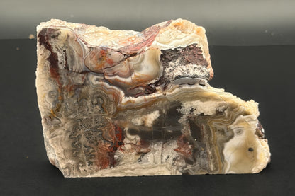 Candle Lace Agate (Unpolished)
