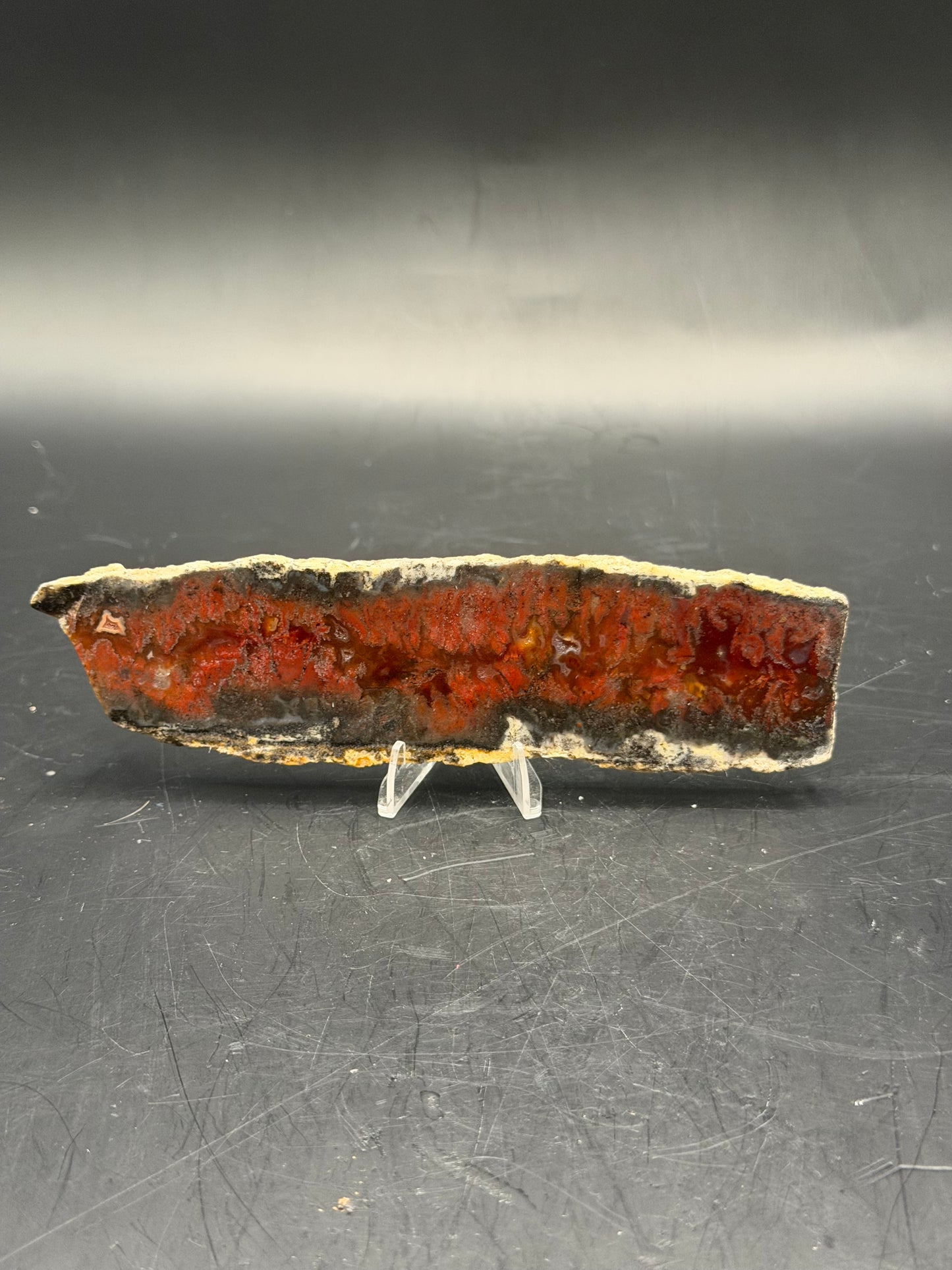 Mexican Flame Agate (Unpolished)