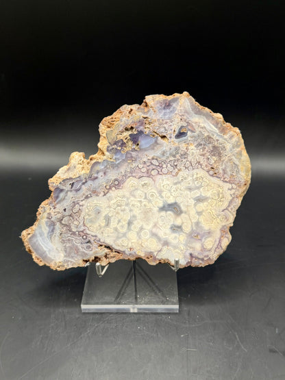 Mexican Luna Agate Slab - Premium Grade Old Stock (Polished)