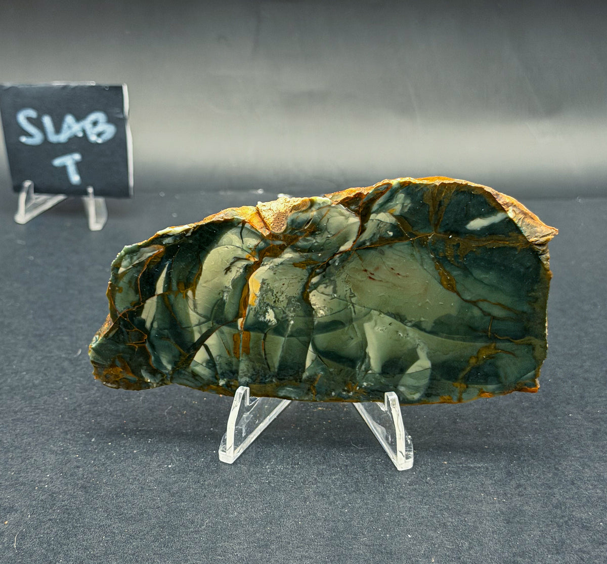 Morrisonite Jasper slab (Unpolished)