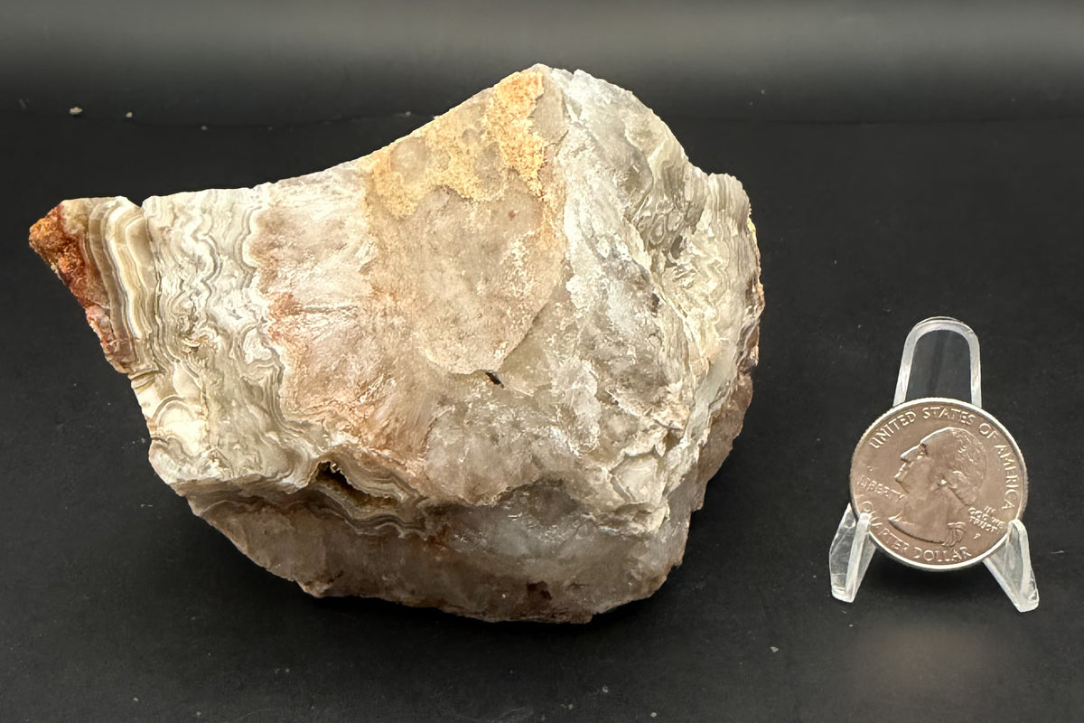 Candle Lace Agate Slab Set (Unpolished)