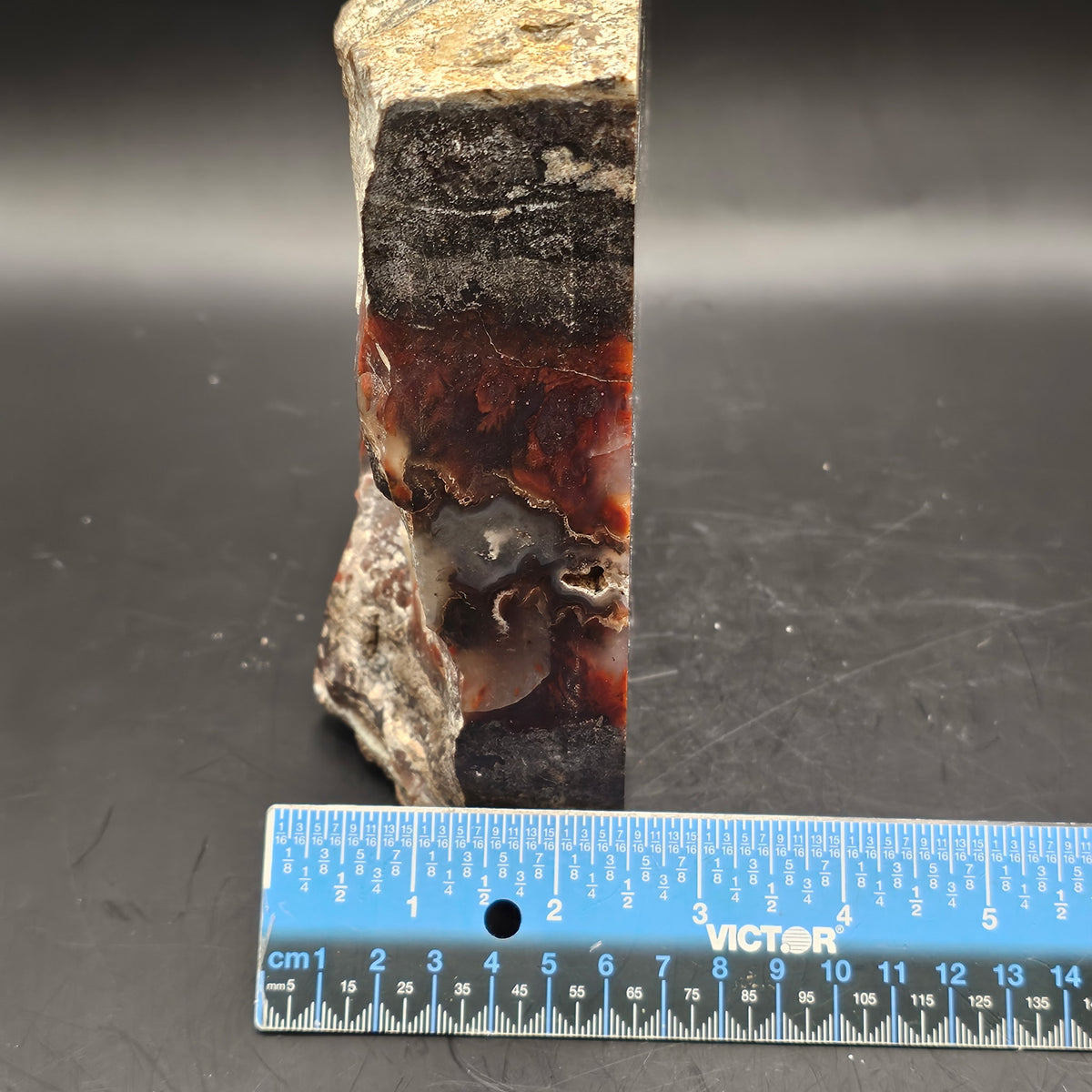 Mexican Flame Agate (Polished)