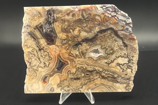 Candle Lace Agate (Unpolished)