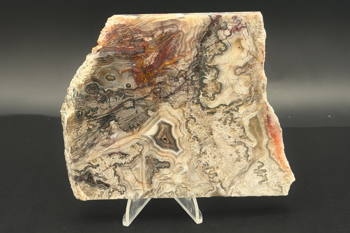 Candle Lace Agate (Unpolished)