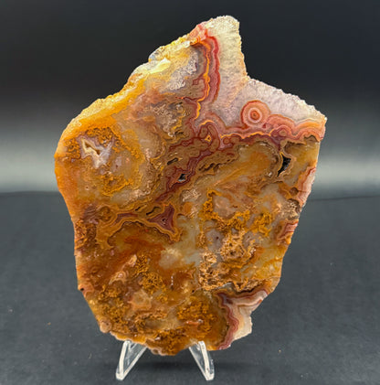 Turkish Agate with Amethyst and Quartz Crystals (Unpolished Slabs)