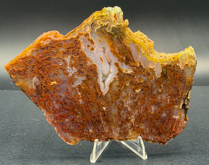 Bull Canyon Tube/Moss Agate (Unpolished)