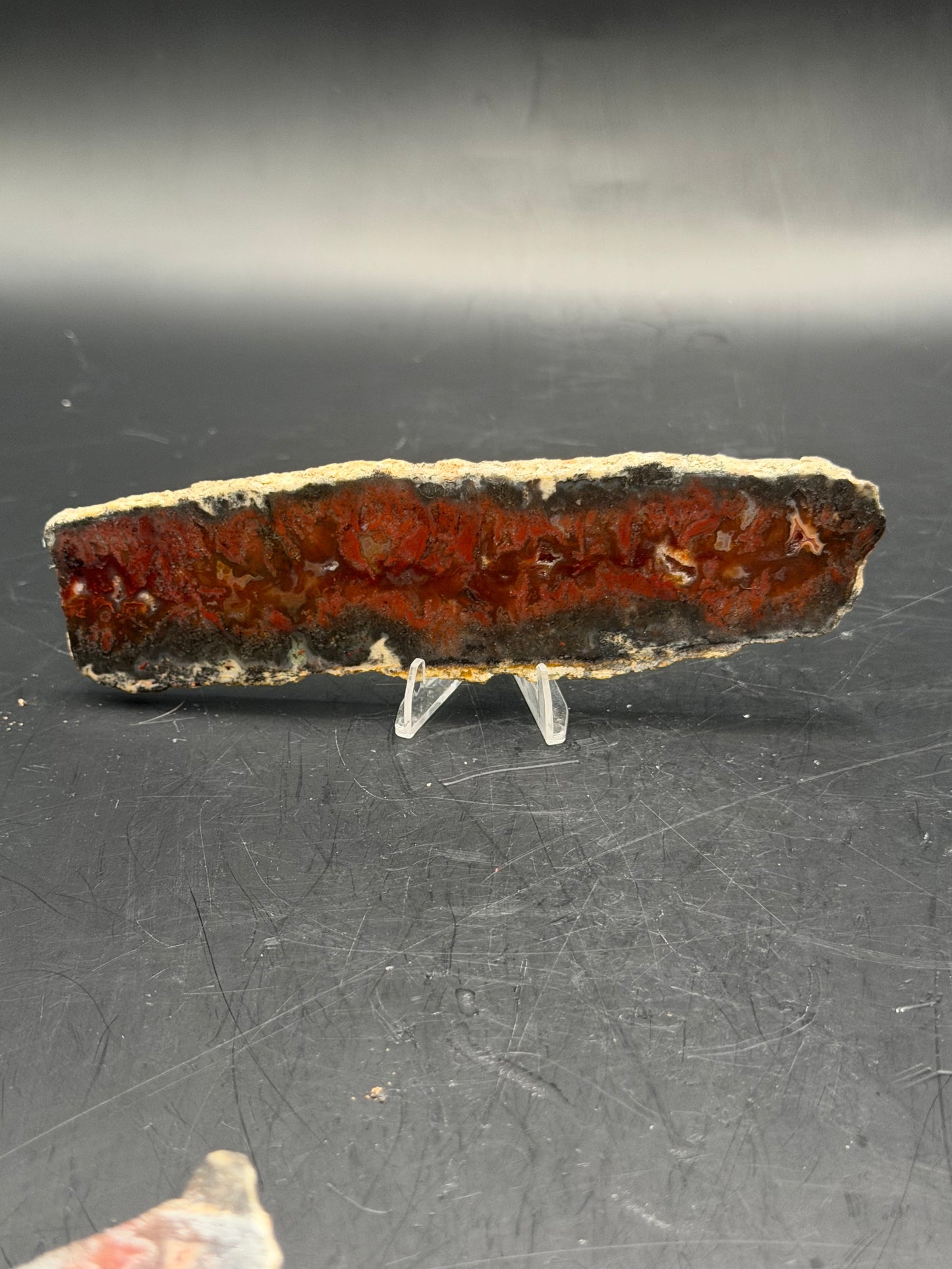 Mexican Flame Agate (Unpolished)