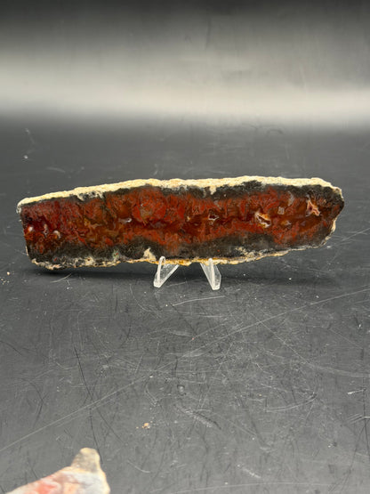 Mexican Flame Agate (Unpolished)