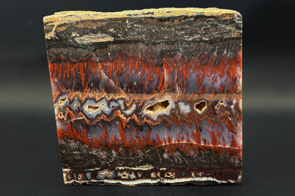 Mexican Flame Agate (Polished)