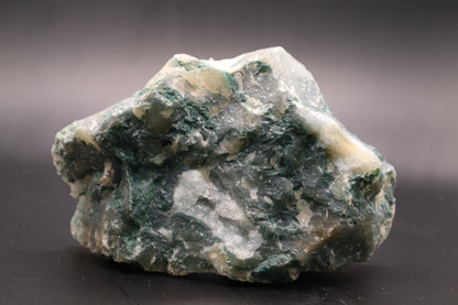 Green Moss Agate slab (Unpolished)