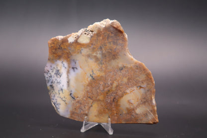 Amethyst Sage Agate slab (Unpolished)