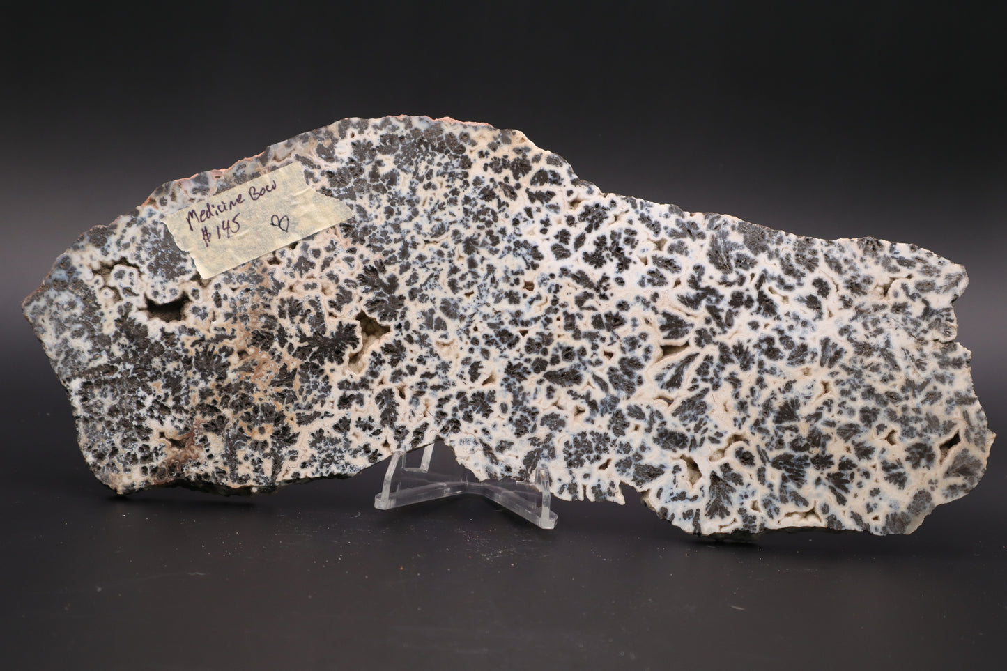Medicine Bow Agate slab (Unpolished)