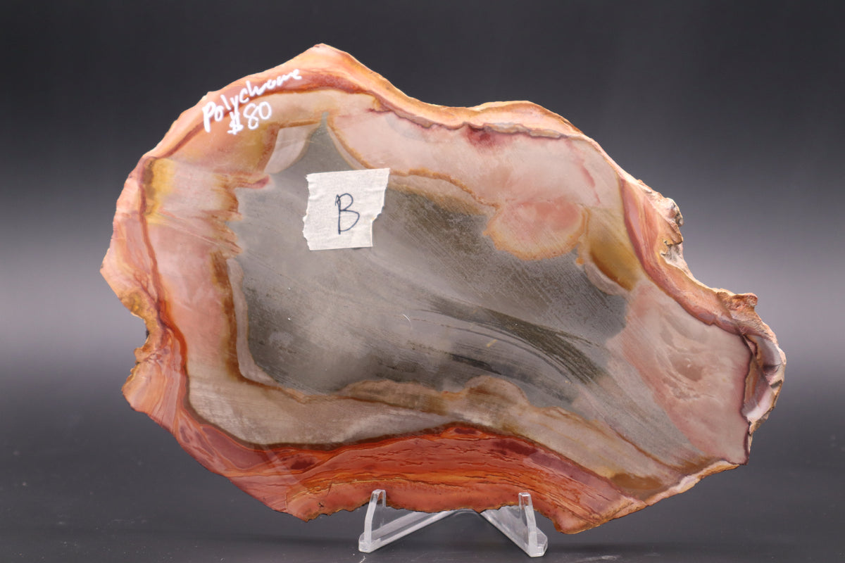 Polychrome Jasper slab (Unpolished)