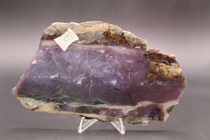 Indonesian Purple Chalcedony slab (Unpolished)