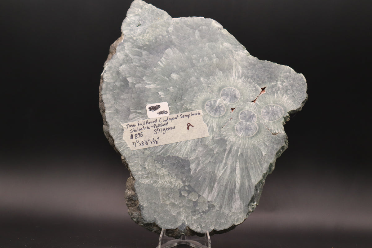 Seraphinite slab (Polished)
