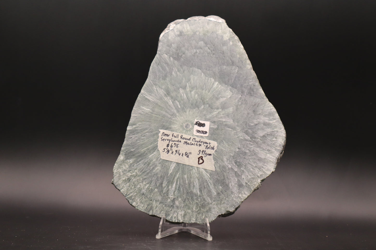 Seraphinite slab (Polished)
