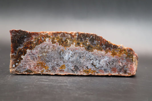 Turkish purple and red stick agate (Unpolished)
