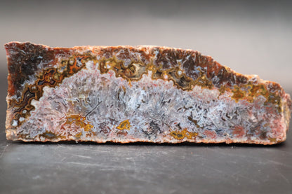 Turkish purple and red stick agate (Unpolished)