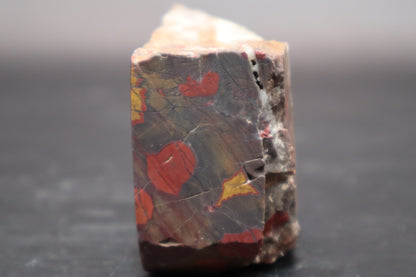"Pimento" Morgan Hill Poppy Jasper (Polished)