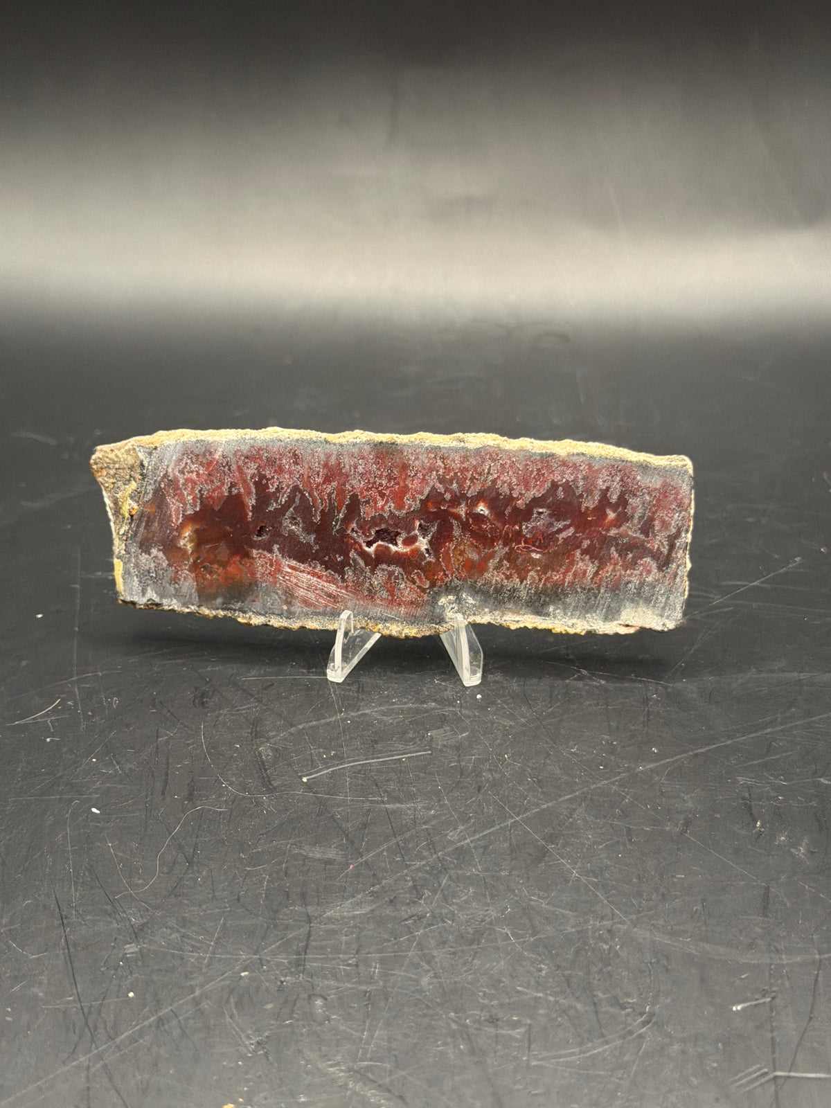 Mexican Flame Agate (Unpolished)
