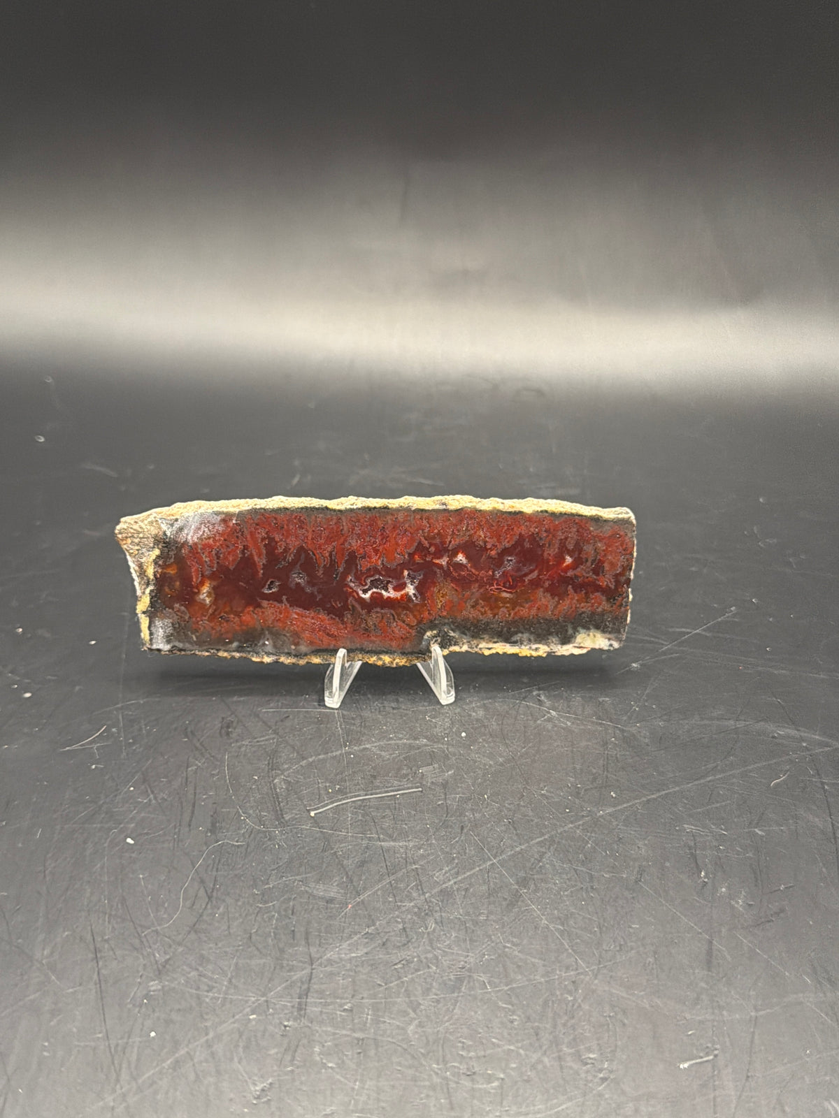 Mexican Flame Agate (Unpolished)