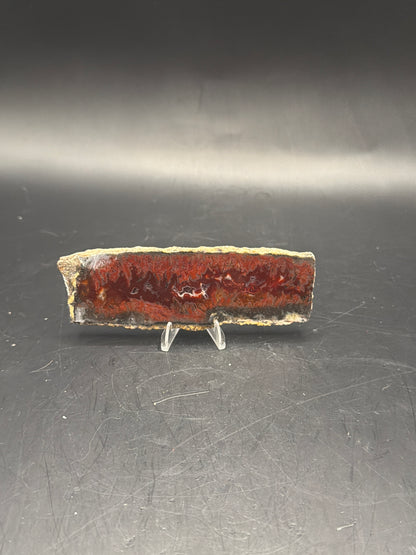 Mexican Flame Agate (Unpolished)