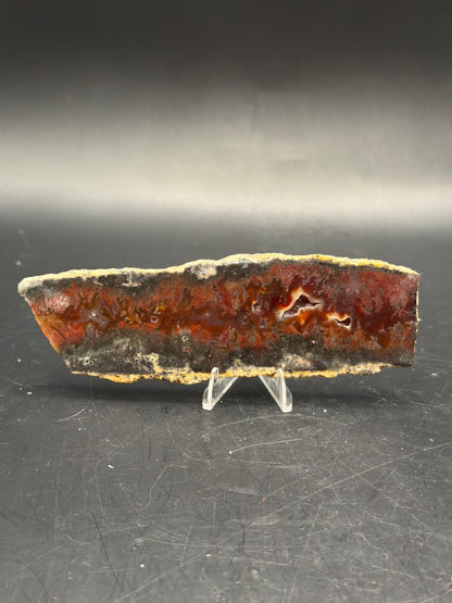 Mexican Flame Agate (Unpolished)