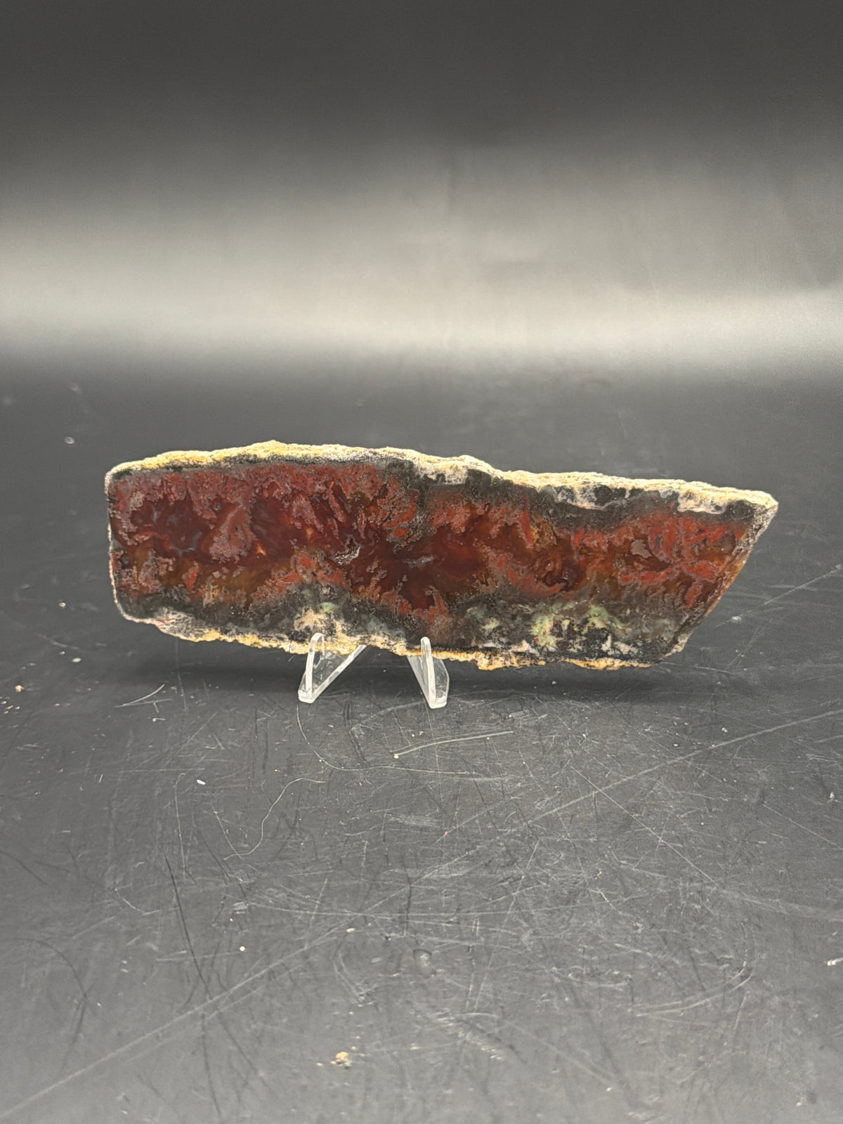 Mexican Flame Agate (Unpolished)