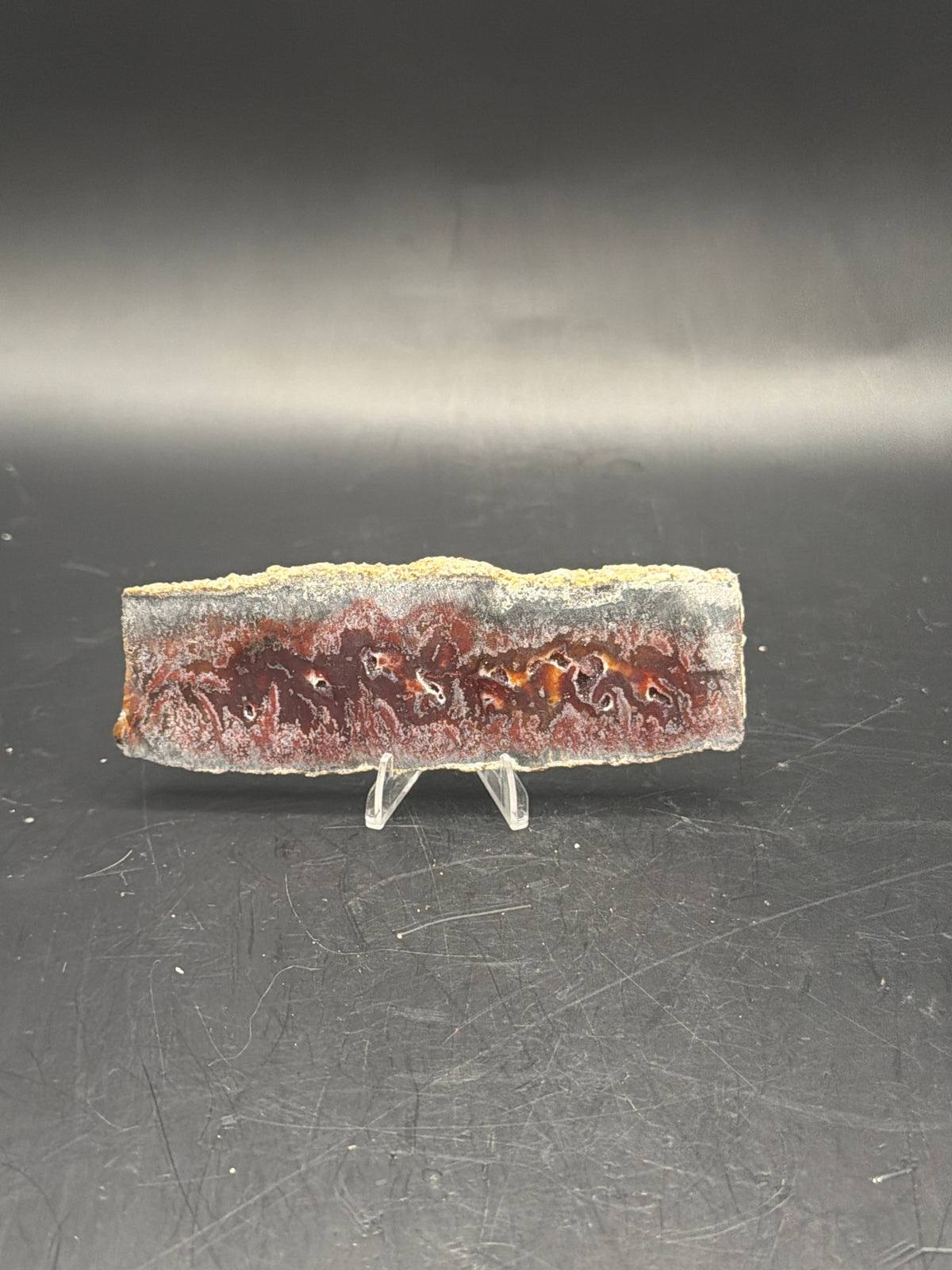 Mexican Flame Agate (Unpolished)