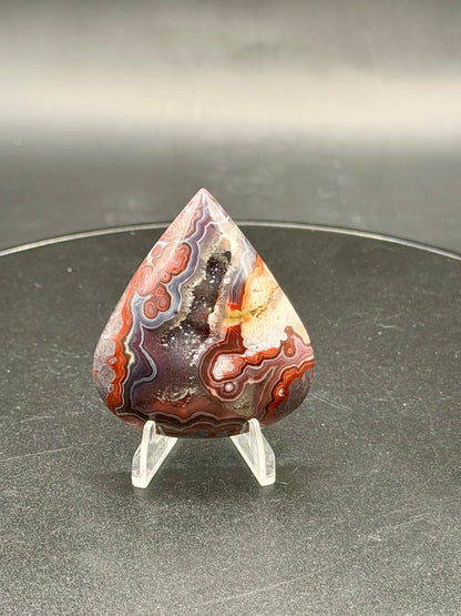 Rosetta Lace Agate Cabochon