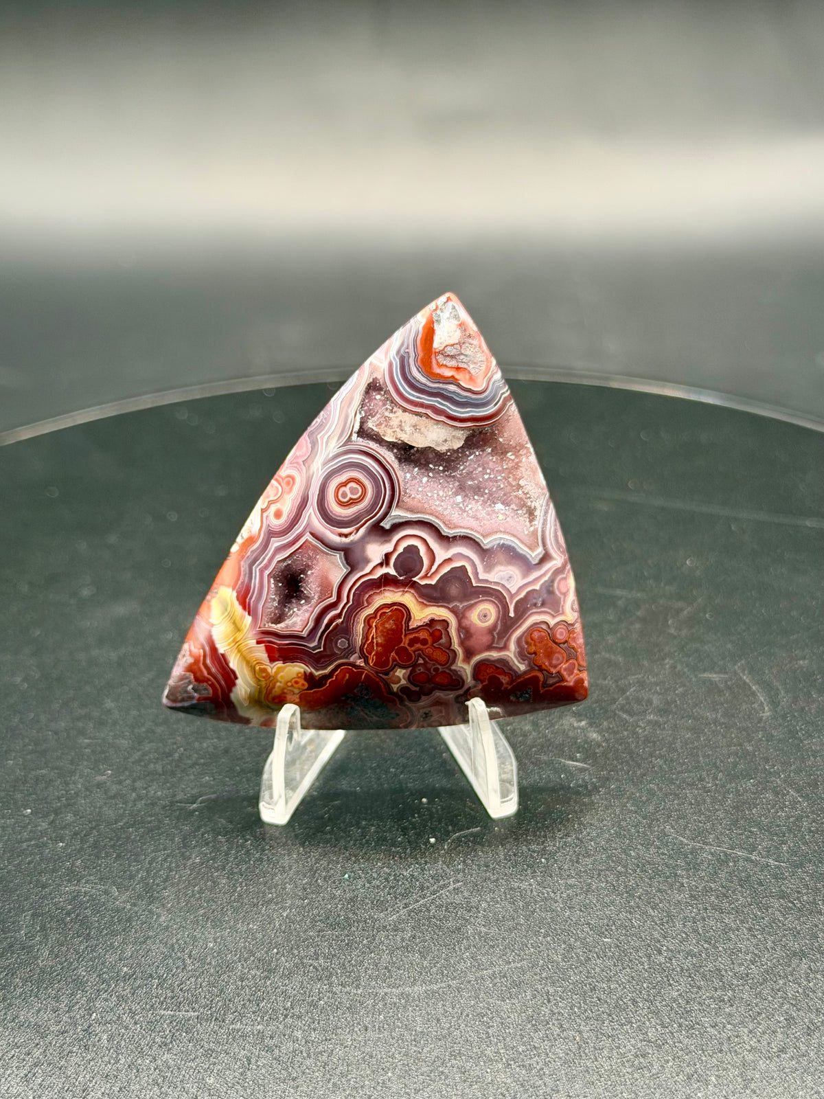 Rosetta Lace Agate Cabochon
