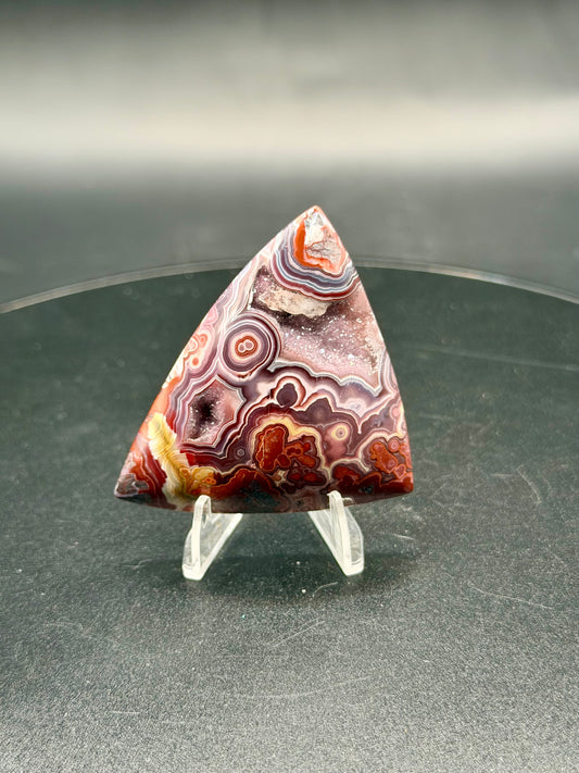 Rosetta Lace Agate Cabochon