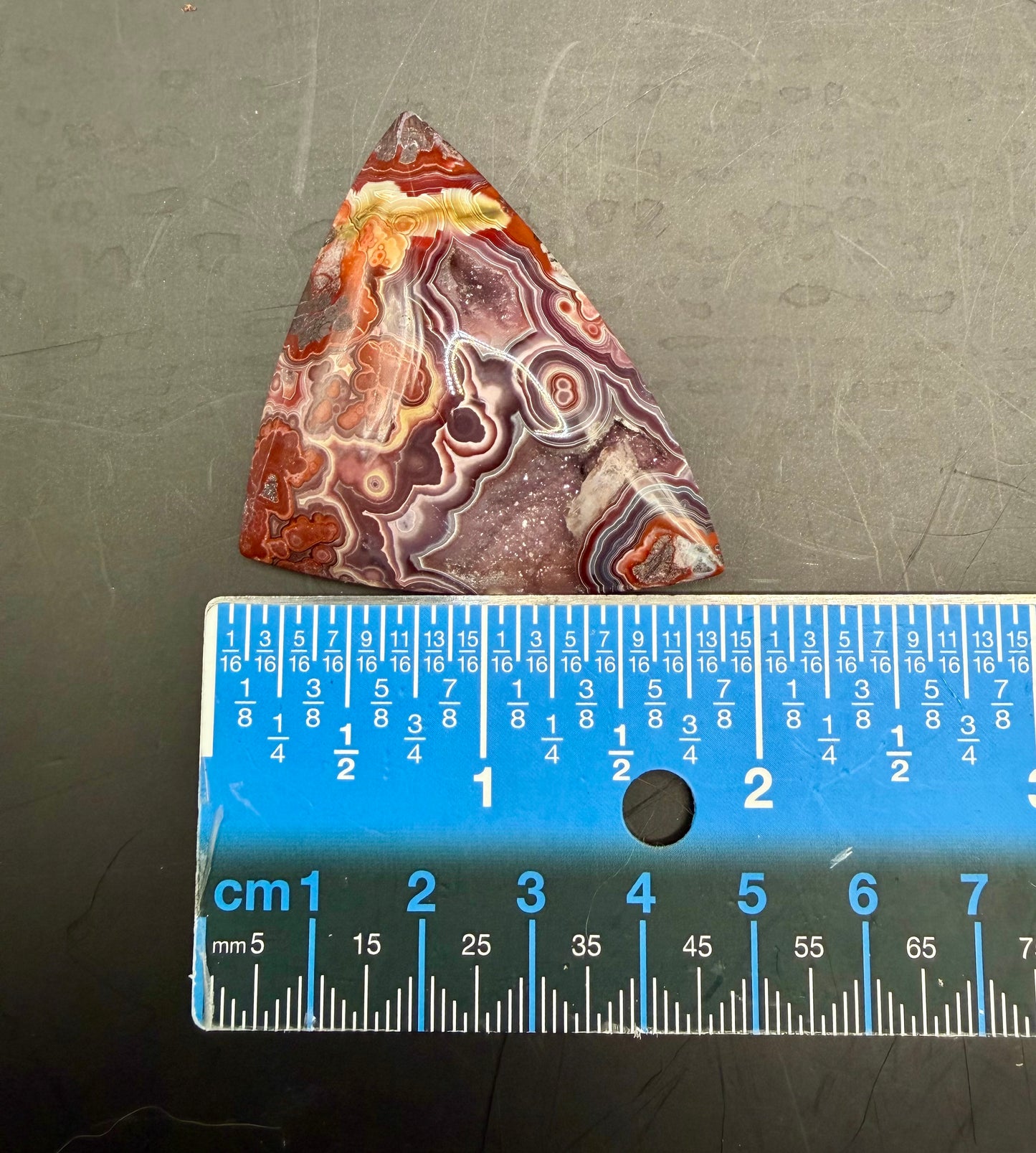 Rosetta Lace Agate Cabochon