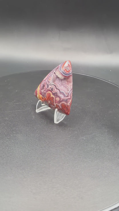 Rosetta Lace Agate Cabochon